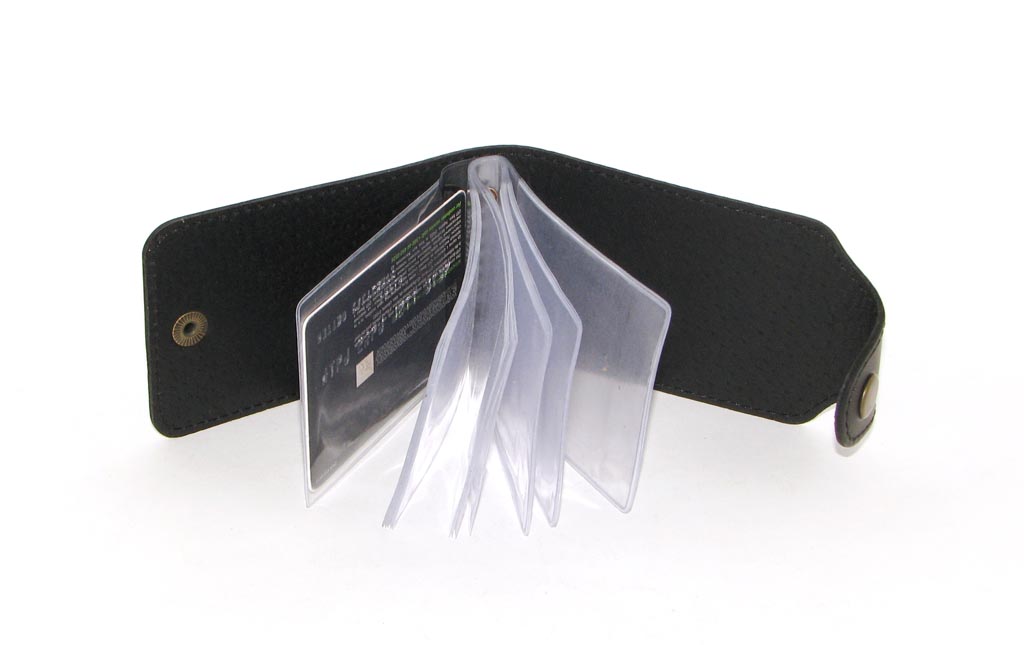 Шкіряна Візитниця DNK Leather Cards-H чорна Шкіряна Візитниця DNK Leather Cards-H чорна